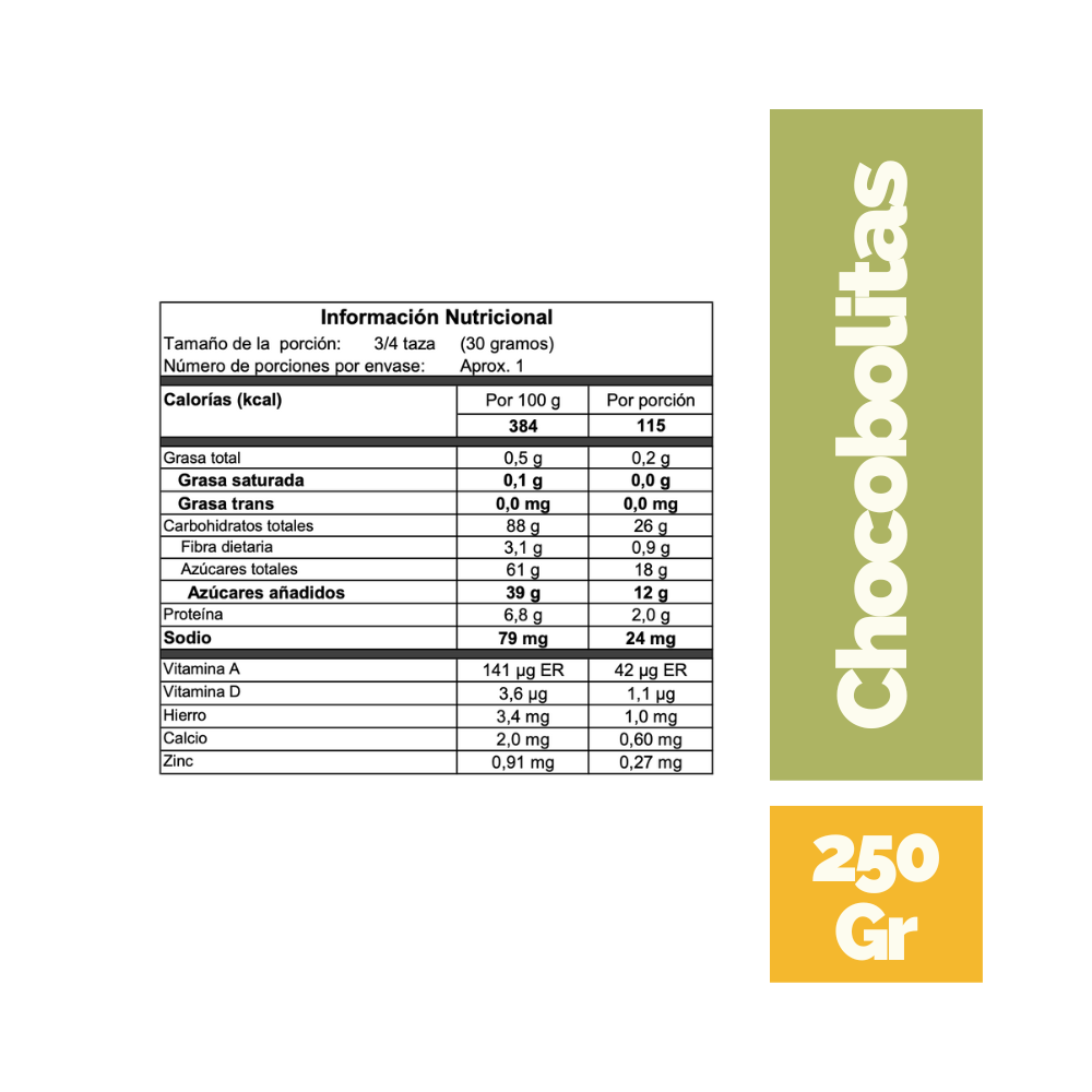 Chocobolitas - Día a Día - Cereales Día a Día